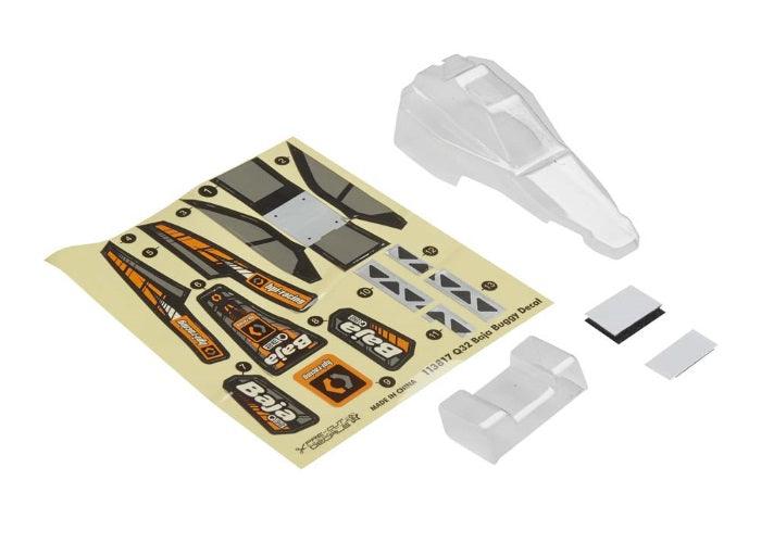 HPI Racing 114283 Body / Wing Set Baja Q32 Buggy