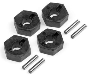 HPI Racing 115308 12mm Wheel Hex Hub Set (4) Jumpshot MT