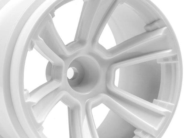 HPI Racing 115325 6-Shot MT Wheel White (2pieces) Jumpshot MT Jumpshot ST