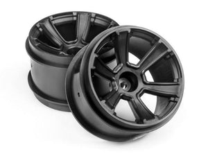 HPI Racing 115327 6-Shot MT Wheel Black (2pieces) Jumpshot MT Jumpshot ST