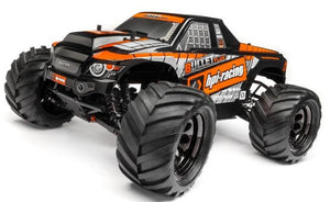 Hpi Racing 115515 Bullet MT Clear Body w/ Nitro/Flux Black Decals