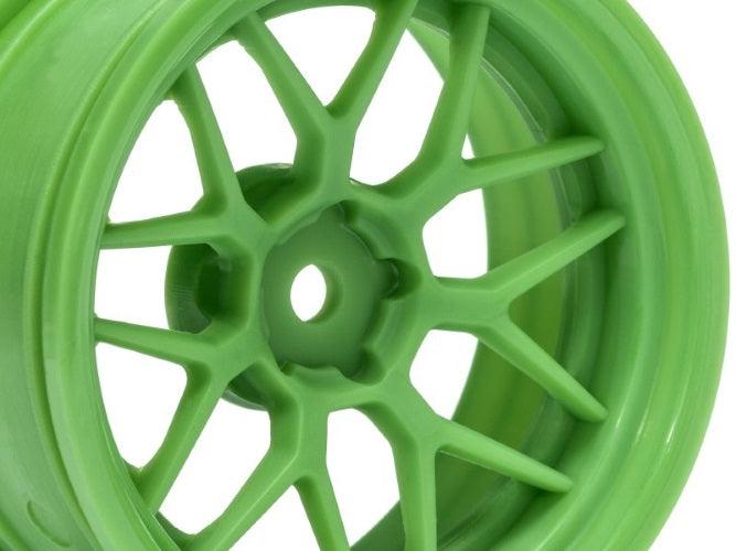Hpi Racing 116531 Tech 7 Wheel Green 52X26X+6mm Offset (2) RS4 Sport 3