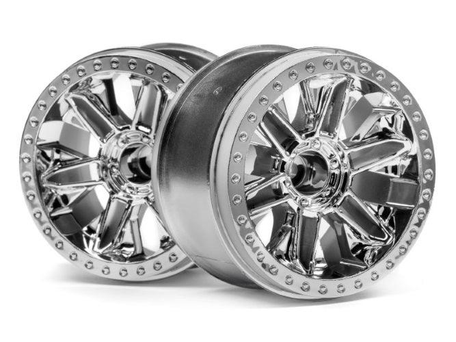 Hpi 116736 6-Shot Jumpshot ST Wheel Chrome (2pieces) Jumpshot Mt Jumpshot St