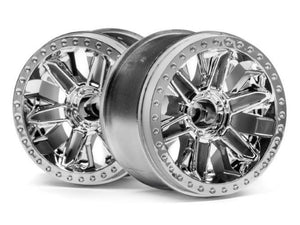 Hpi 116736 6-Shot Jumpshot ST Wheel Chrome (2pieces) Jumpshot Mt Jumpshot St