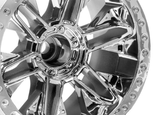 Hpi 116736 6-Shot Jumpshot ST Wheel Chrome (2pieces) Jumpshot Mt Jumpshot St