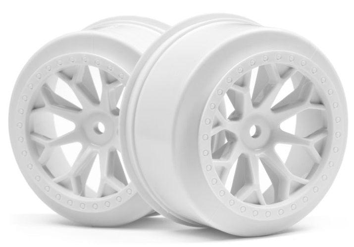 Hpi Racing 116741 8-Shot Wheel White (2) Jumpshot Sc Blitz Blit Flux