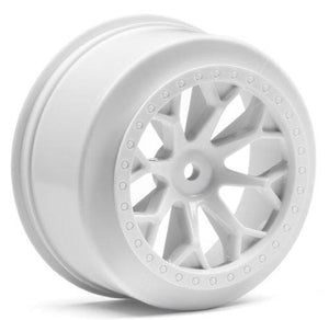 Hpi Racing 116741 8-Shot Wheel White (2) Jumpshot Sc Blitz Blit Flux