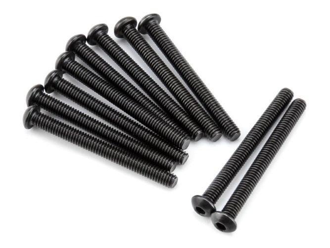 PowerHobby Hpi Racing 116865 Button Head Screw M2.5X25mm (Hex Socket/10pieces) Venture