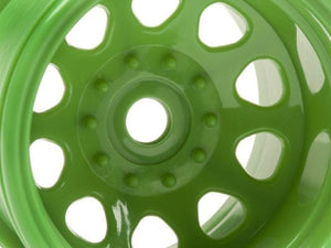 Hpi Racing 120039 Classic King Wheel Green (2.2IN /2Pieces) Savage Xs Flux