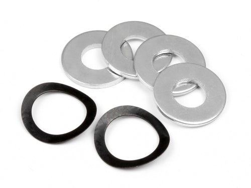 Clutch Shoe Washer M6.4X14mm 2 Set/Fuelie 23 Engine