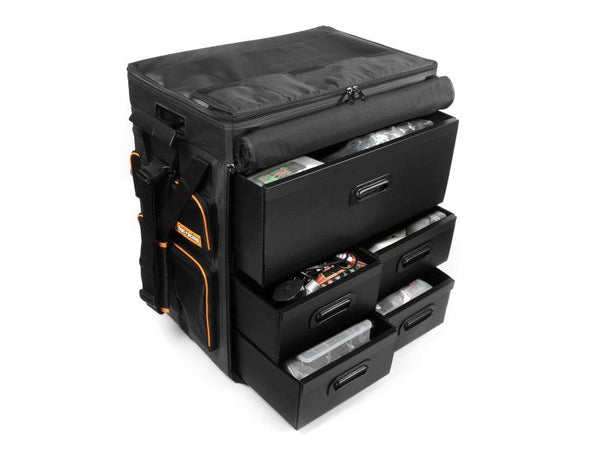 HPI Racing Hauler Bag (5 Drawers / Black)