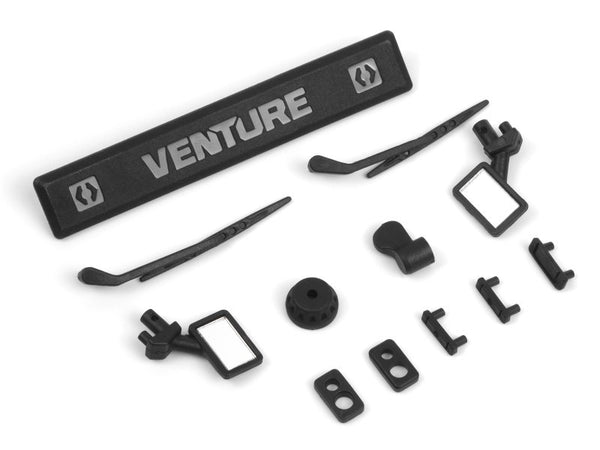 HPI Racing Body Accessory Set Type 1 (Black) for Venture18