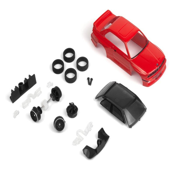 HPI Racing nano-TTR 1989 BMW M3 E30 Ravaglia - Red - Painted Body