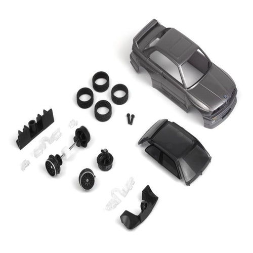 HPI Racing nano-TTR 1989 BMW M3 E30 Ravaglia - Dark Silver -