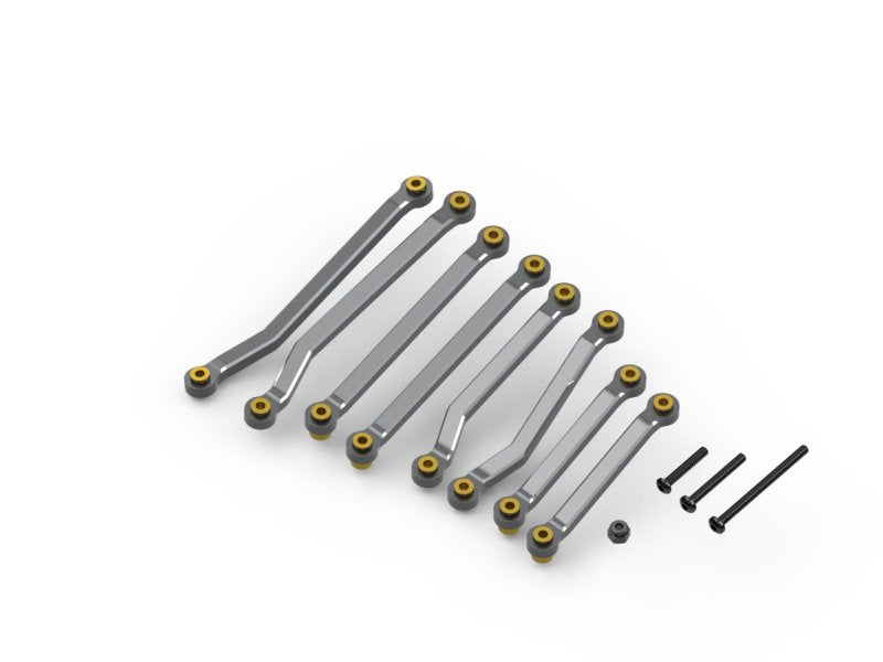 HPI Racing Aluminum Suspension Link Set (Gunmetal), for Venture18