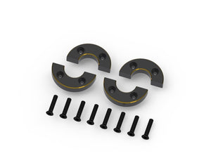 Steering Block Weight Set (Brass / 4pcs), for Venture18