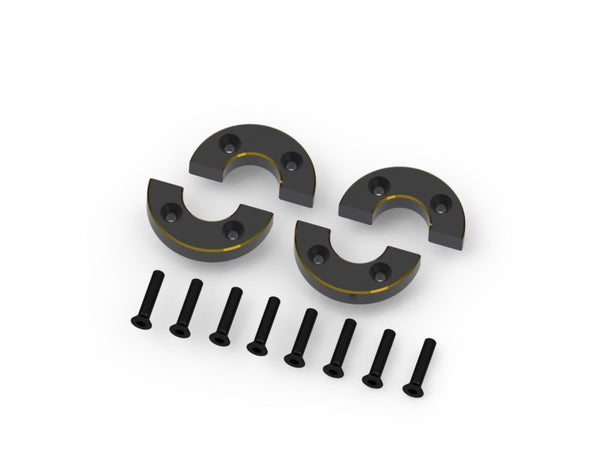 Steering Block Weight Set (Brass / 4pcs), for Venture18