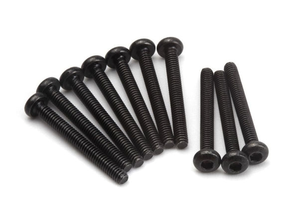 Button Head Screw M2x18mm (Hex Socket/10pcs)