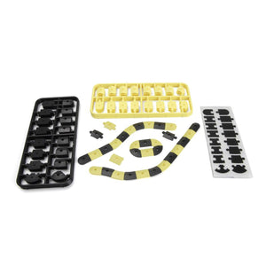 HPI Racing nano-TTR Curb Set - Black and Yellow