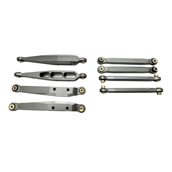 HPI Racing Aluminum Suspension Link Set (Gunmetal)