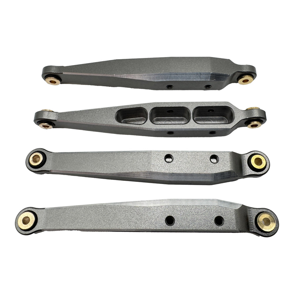 HPI Racing Aluminum Suspension Link Set (Gunmetal)