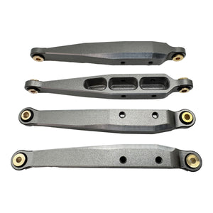 HPI Racing Aluminum Suspension Link Set (Gunmetal)