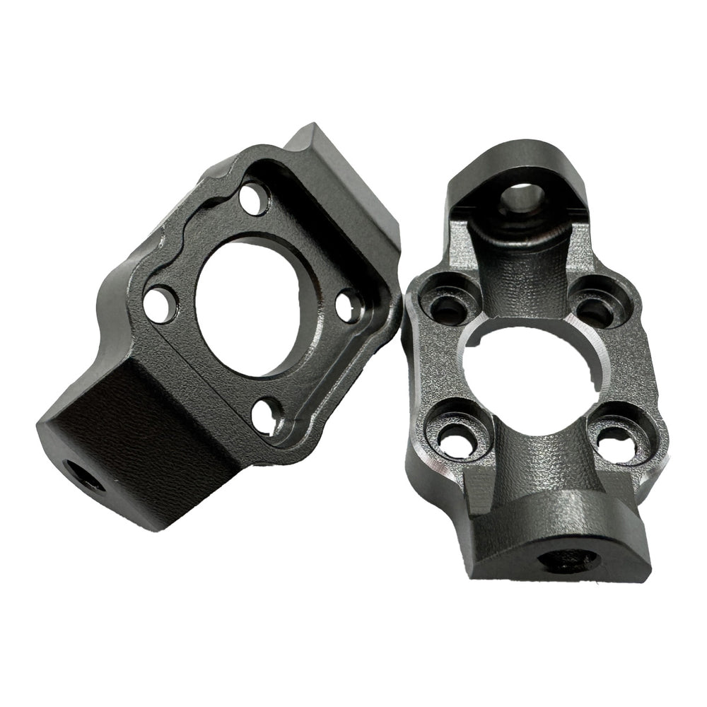 HPI Racing Aluminum C-Hub Set (Gunmetal/2pcs)