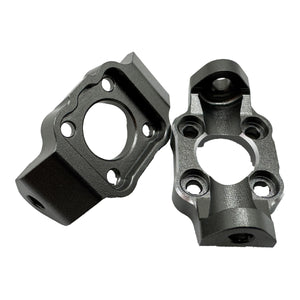 HPI Racing Aluminum C-Hub Set (Gunmetal/2pcs)