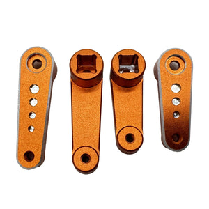 HPI Racing Aluminum Sway Bar Set (Gunmetal/Orange/Front/Rear)
