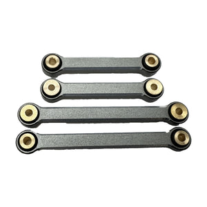 HPI Racing Aluminum Sway Bar Set (Gunmetal/Orange/Front/Rear)