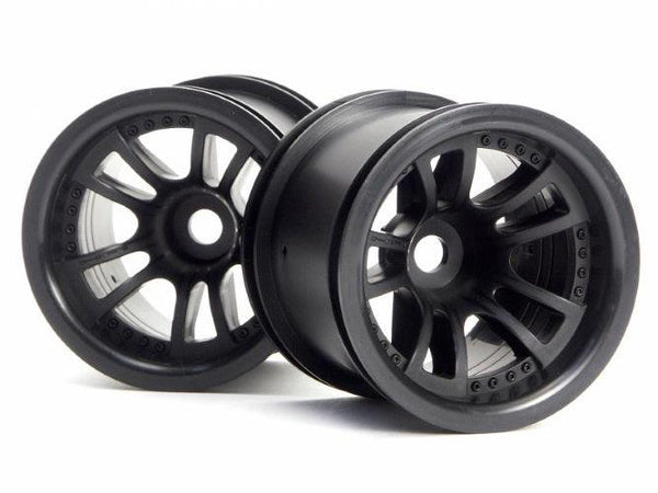 Hpi 3051 Split 5 Truck Wheel Black (2) E-Firestorm 10T Savage XS Crawler King