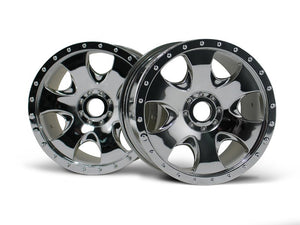 HPI Racing Warlock Wheel Chrome/Savage X 83X56mm/2pcs