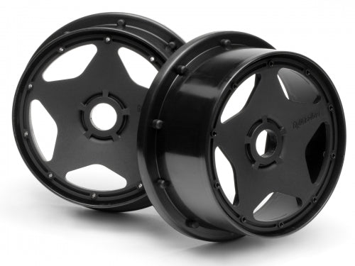 HPI Racing Super Star Whel Black (120X60mm/2pcs) - Baja 5B