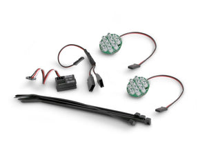 LED Light With Battery Indicator Set (White)