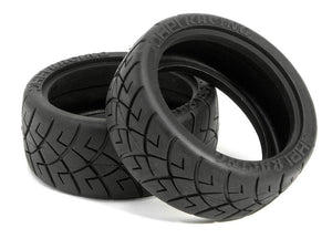 HPI Racing X Pattern Radial Tire (26mm) ( D Compound)