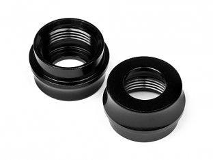 Hot Bodies 67529 Big Bore Shock Bottom Cap Black (2) Vorza D8S