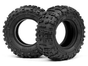 HPI Racing 67913 Rover 1.9 Tire Red Rock Crawler (2pieces)