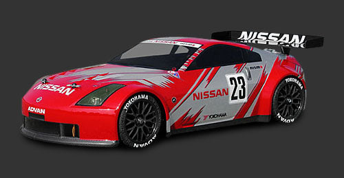 HPI Racing Nissan 350Z Nismo GT Body 190mm WB255mm