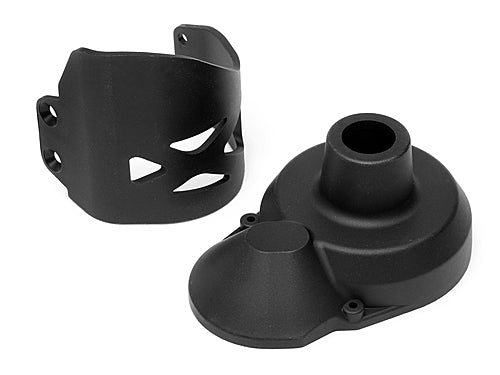 Gear Cover/Motor Guard Set Blitz/E-Firestorm