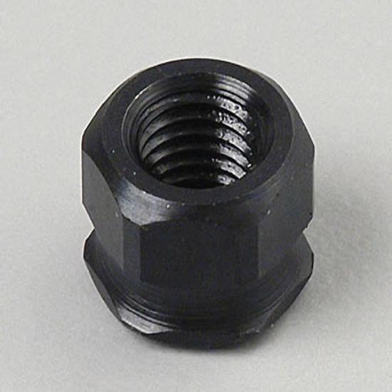 HPI Racing 86076 Pilot Nut 1/4-28x8.5mm Black Savage 21