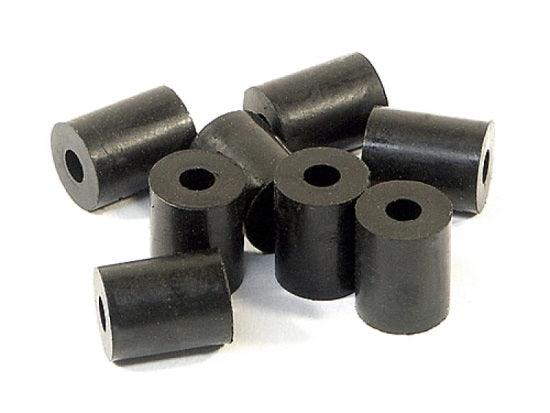 HPI Racing 87058 Rubber Tube 3x8x10mm (Shaped/Black/8pcs) Savage Super 5SC Flux