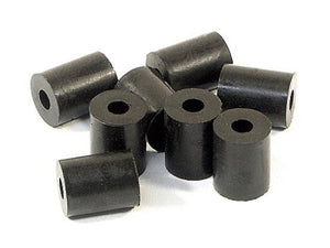 HPI Racing 87058 Rubber Tube 3x8x10mm (Shaped/Black/8pcs) Savage Super 5SC Flux