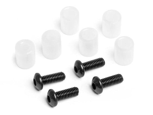 Hpi 87164 Bushing and Screw Set For Aluminum Adjustable Upper Arm