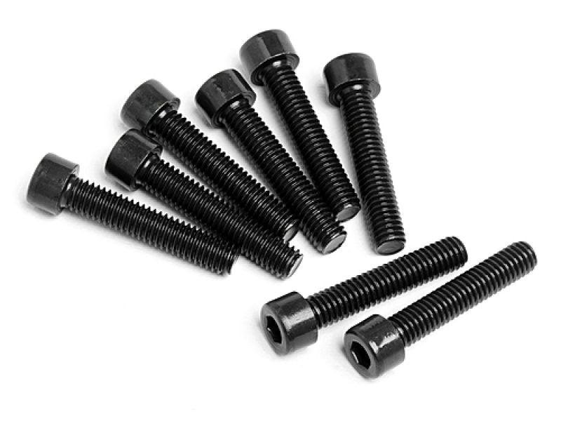 Hot Bodies 94676 Racing Cap Head Screw M3.5x18mm (8) Vorza Apache D812