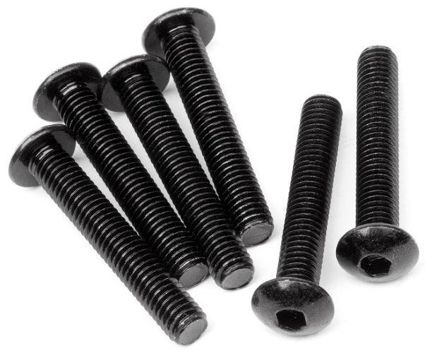 HPI 94760 Button Head Screw M5x30mm (Hex Socket / 6pieces) Baja 5SC /5T /5R