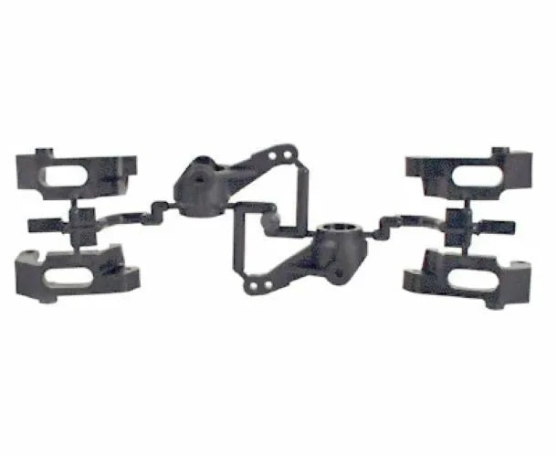 HPI A461 8 / 10° Caster Upright Set Plastic Black