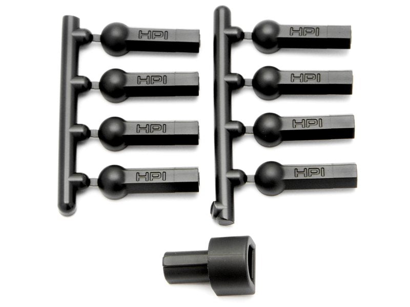 HPI Racing Heavy Duty Ball Cup 4.3X18mm(8pcs)