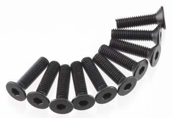 HPI Z084 Racing Flat Head Screw M3x12mm Hex Socket (10) Vorza Apache D812