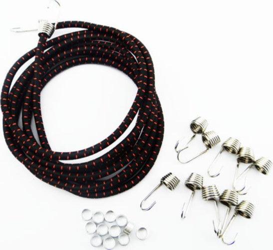 Hot Racing ACC468K21 1/10 Scale Bungee Cord Kit Black/Red