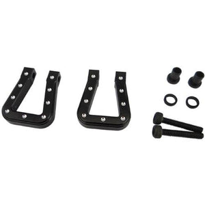 Hot Racing ACC808MF01 Black Aluminum Monster Flat Hook Rock Crawler
